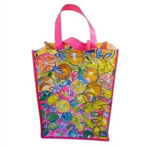 Lilly Pulitzer Citrus Shopping Tote NEW